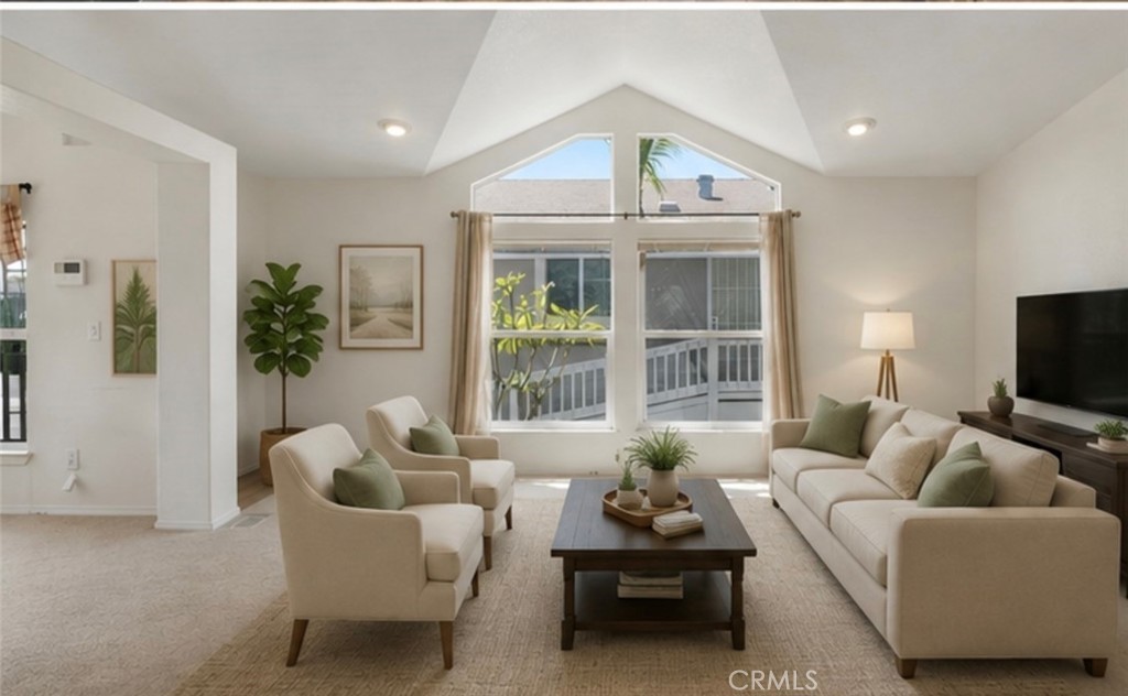 Digitally Enhanced Living Room - 1001 W Lambert 219, La Habra CA 90631 - photo 8