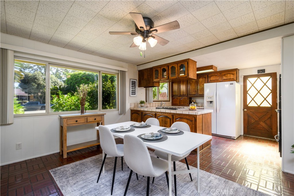 Bright kitchen with updated dual paned windows - 1301 Ironwood Street, La Habra CA 90631 - photo 4