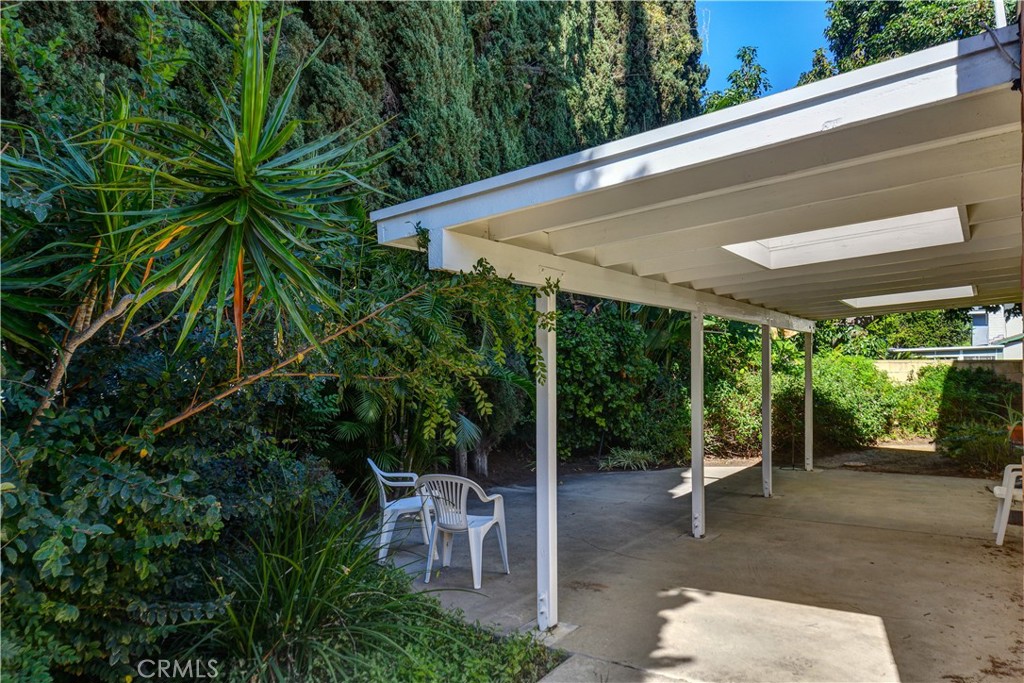 Private backyard with patio cover - 1301 Ironwood Street, La Habra CA 90631 - photo 22