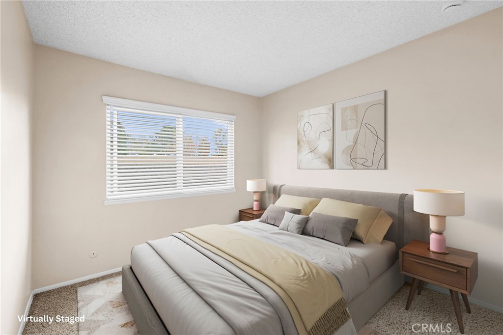 Bedroom #2 virtually staged - 1401 Cheltenham Lane, La Habra CA 90631 - photo 20