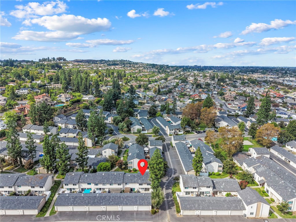 Aerial View to the West - 1401 Cheltenham Lane, La Habra CA 90631 - photo 32