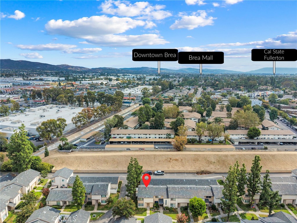 Aerial View to the East - 1401 Cheltenham Lane, La Habra CA 90631 - photo 35