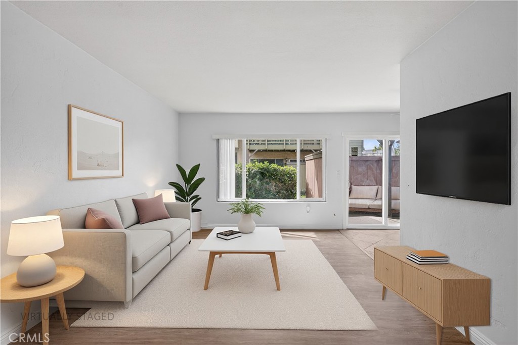 Living Room Virtually Staged - 1470 W Lambert Road 263, La Habra CA 90631 - photo 1