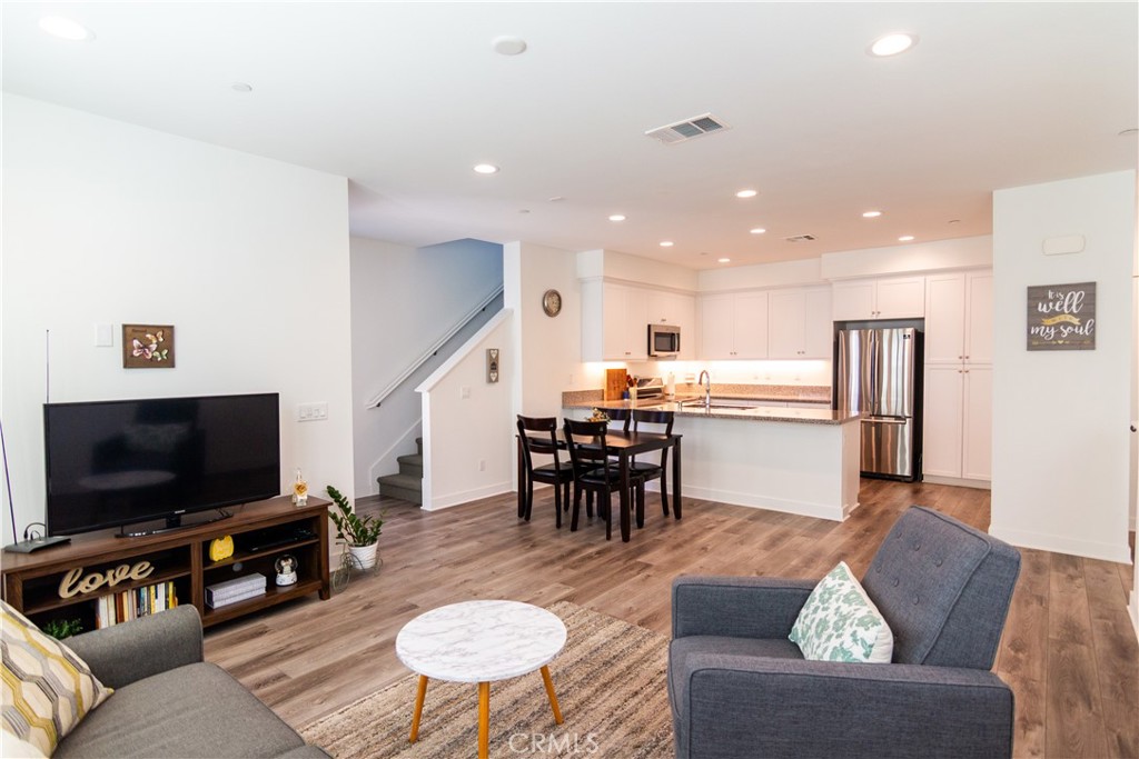 Living Room & Kitchen - 163 Pinkerton Lane, La Habra CA 90631 - photo 1