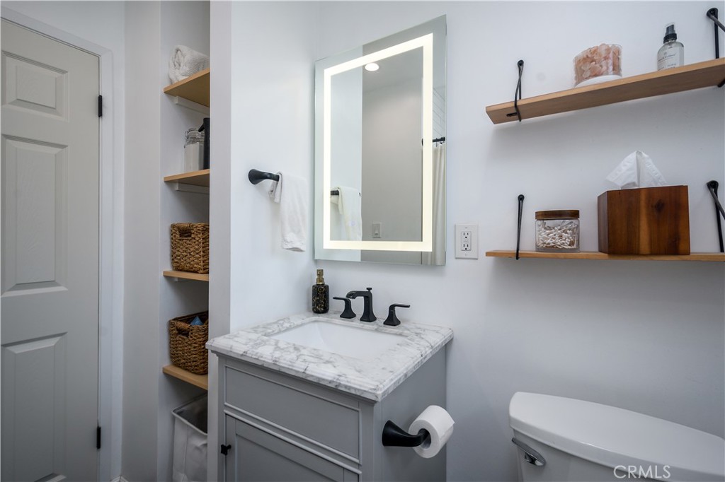 Guest Bathroom Storage - 220 Stanford Street, La Habra CA 90631 - photo 19