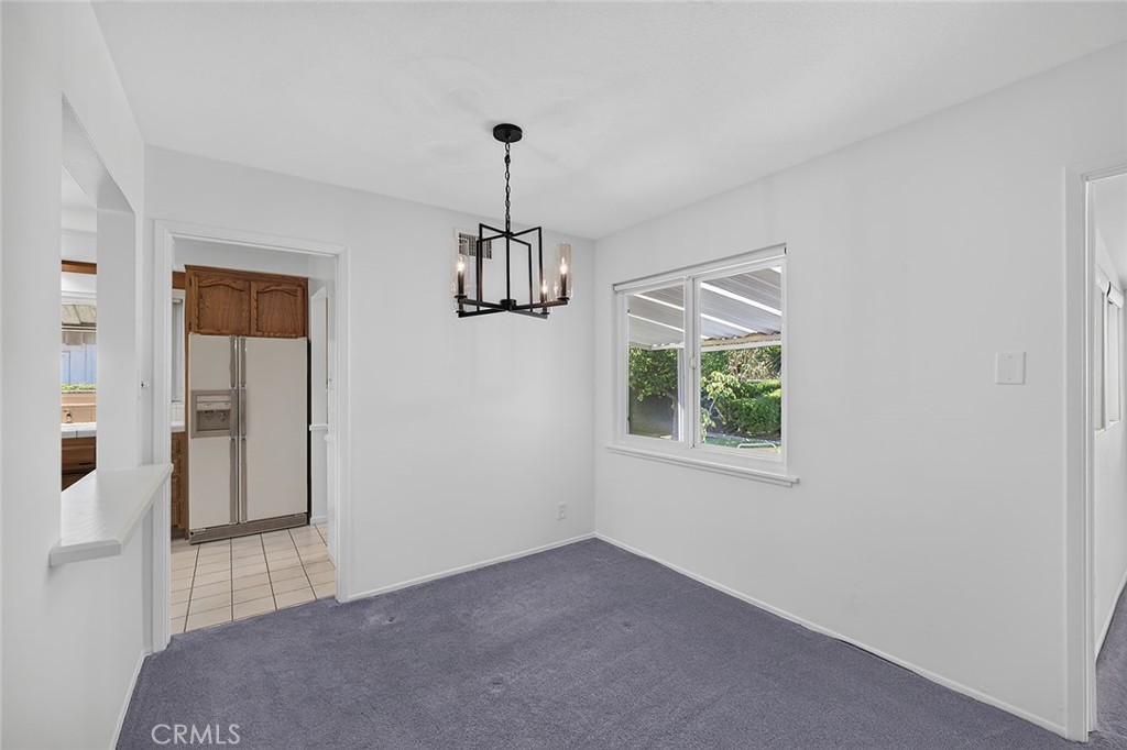 Dining room, door to Kitchen - 2471 Oakland Drive, La Habra CA 90631 - photo 9