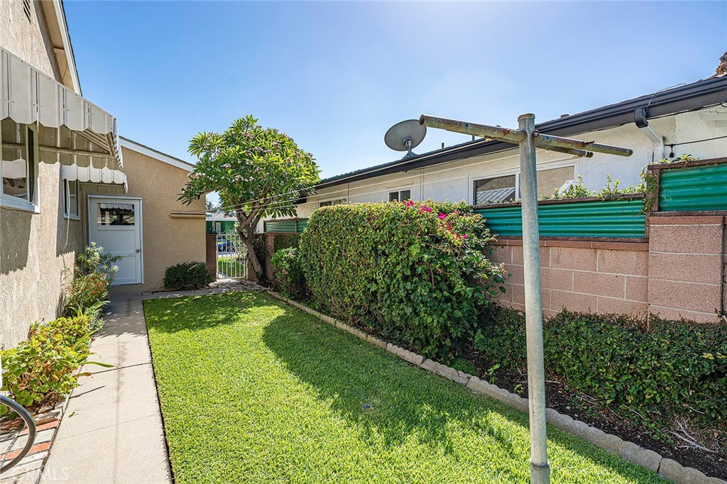 Door to Garage and Gate to front yard - 2471 Oakland Drive, La Habra CA 90631 - photo 43