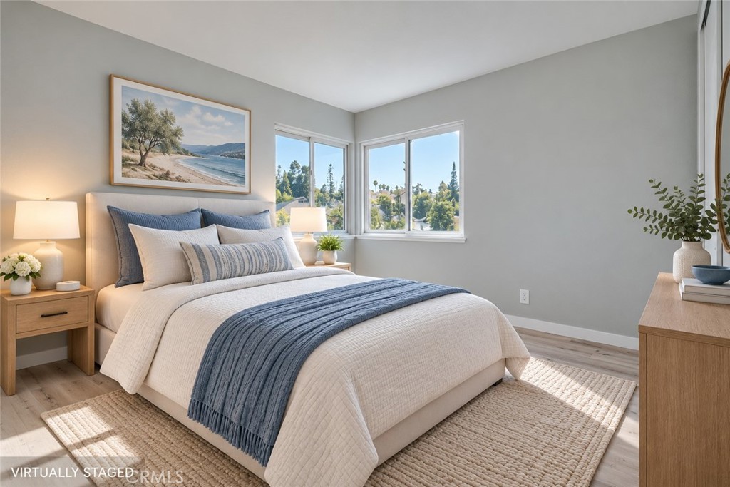 Virtually staged bedroom #2 - 750 Hartford Lane, La Habra CA 90631 - photo 25