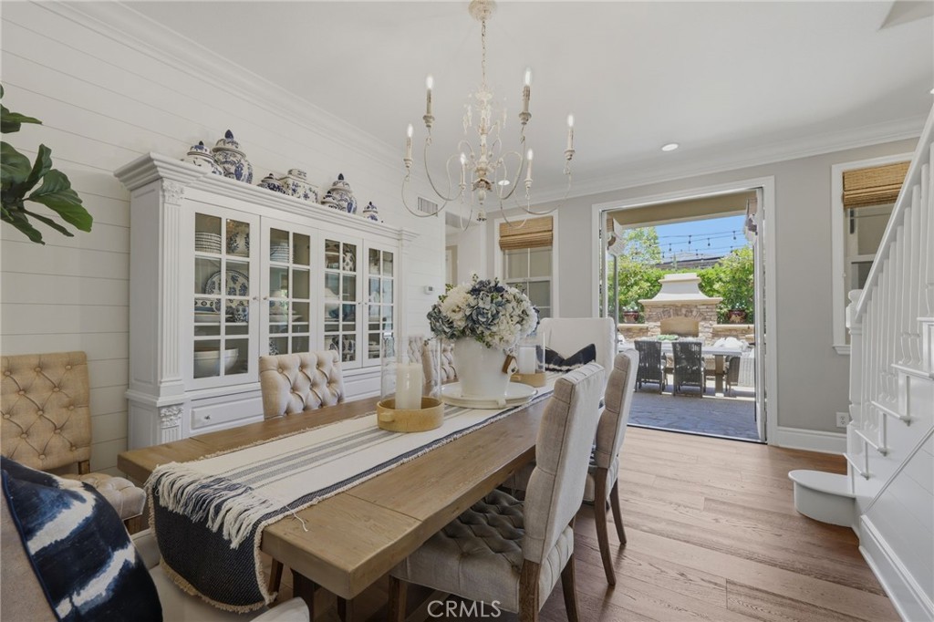 Open to the outdoor courtyard with stunning fireplace ~ - 10 Jenny, Ladera Ranch CA 92694 - photo 9