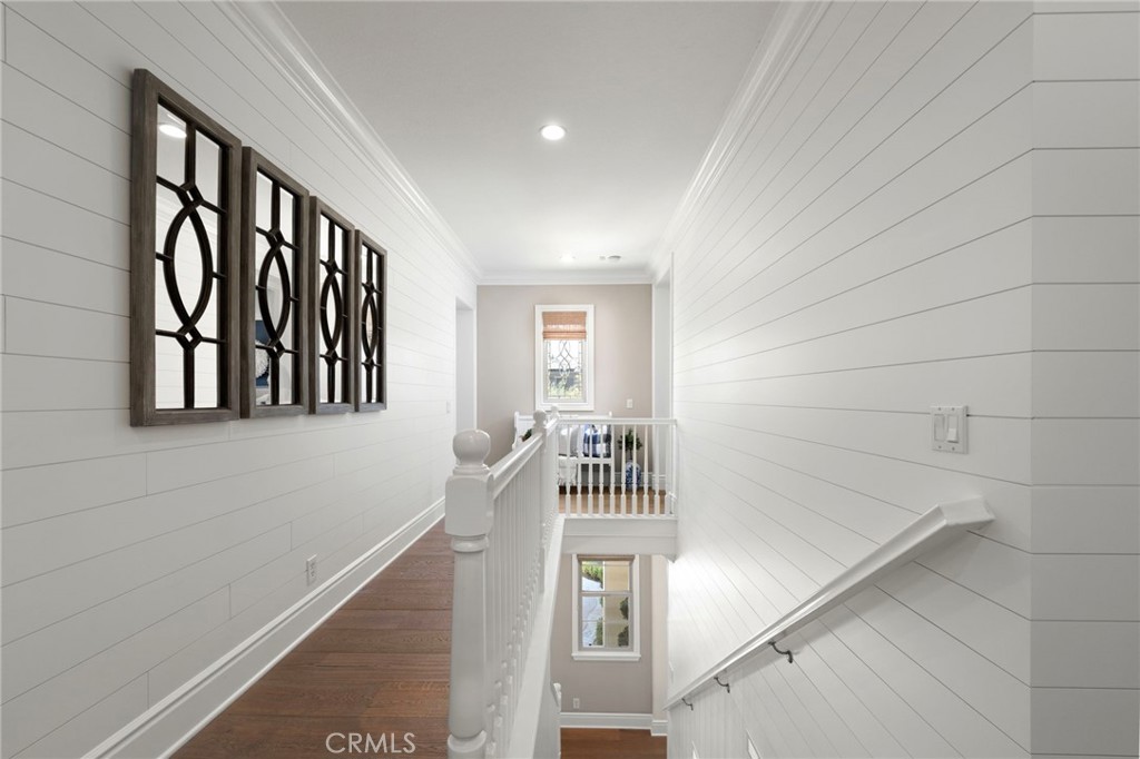 Staircase accented with shiplap ~ - 10 Jenny, Ladera Ranch CA 92694 - photo 30