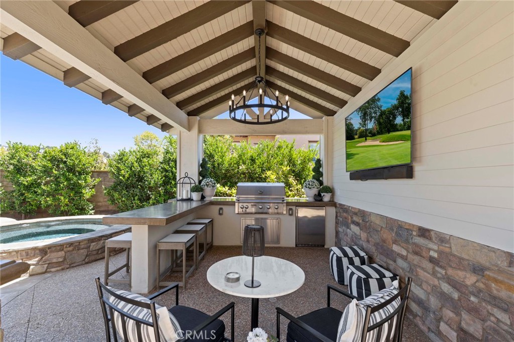 Entertainers outdoor kitchen ~ BBQ, TV, and Refrigerator! Get ready to party! - 10 Jenny, Ladera Ranch CA 92694 - photo 52