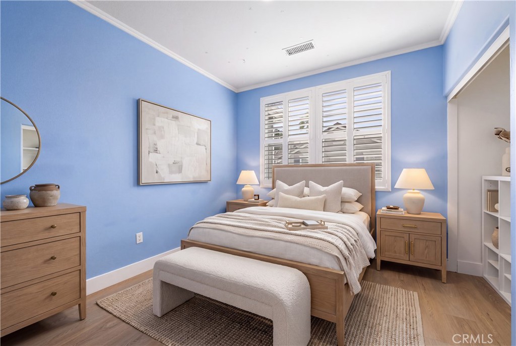 Secondary bedroom ~ virtually staged - 123 Sklar 37, Ladera Ranch CA 92694 - photo 26