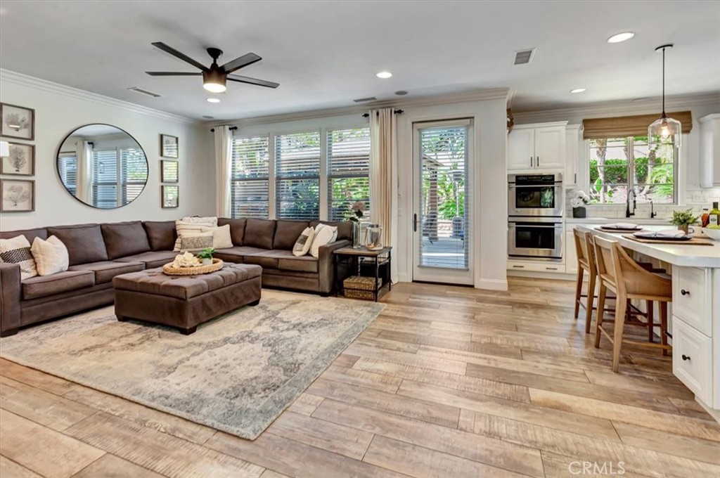 Oversized family room next to the kitchen. - 15 Julia Street, Ladera Ranch CA 92694 - photo 15