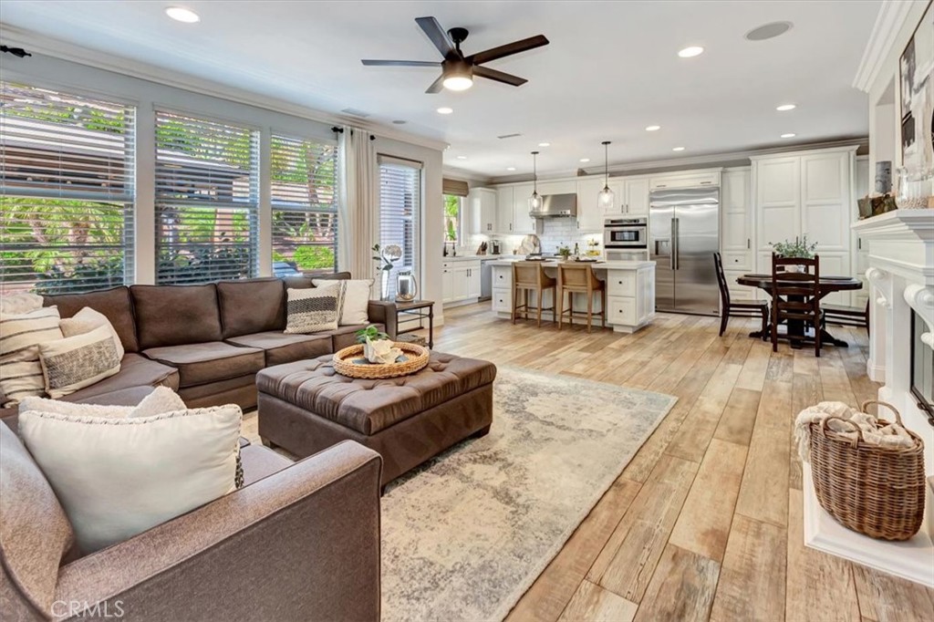 View into the kitchen with beautiful cabinetry. - 15 Julia Street, Ladera Ranch CA 92694 - photo 18