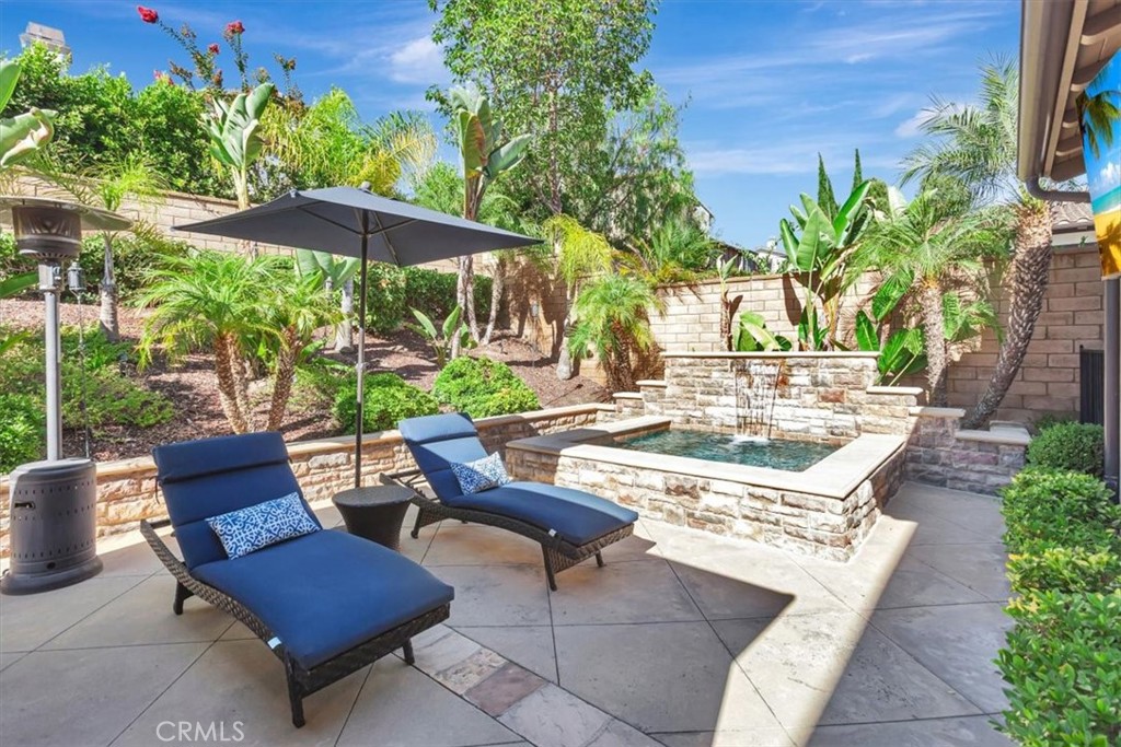 Beautiful spa with waterfall. - 15 Julia Street, Ladera Ranch CA 92694 - photo 36