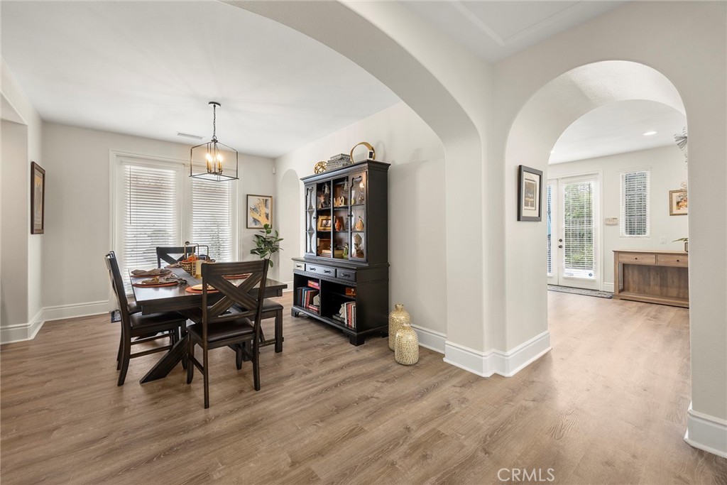 Dining room with French doors to side patio area. - 16 Kempton Lane, Ladera Ranch CA 92694 - photo 20