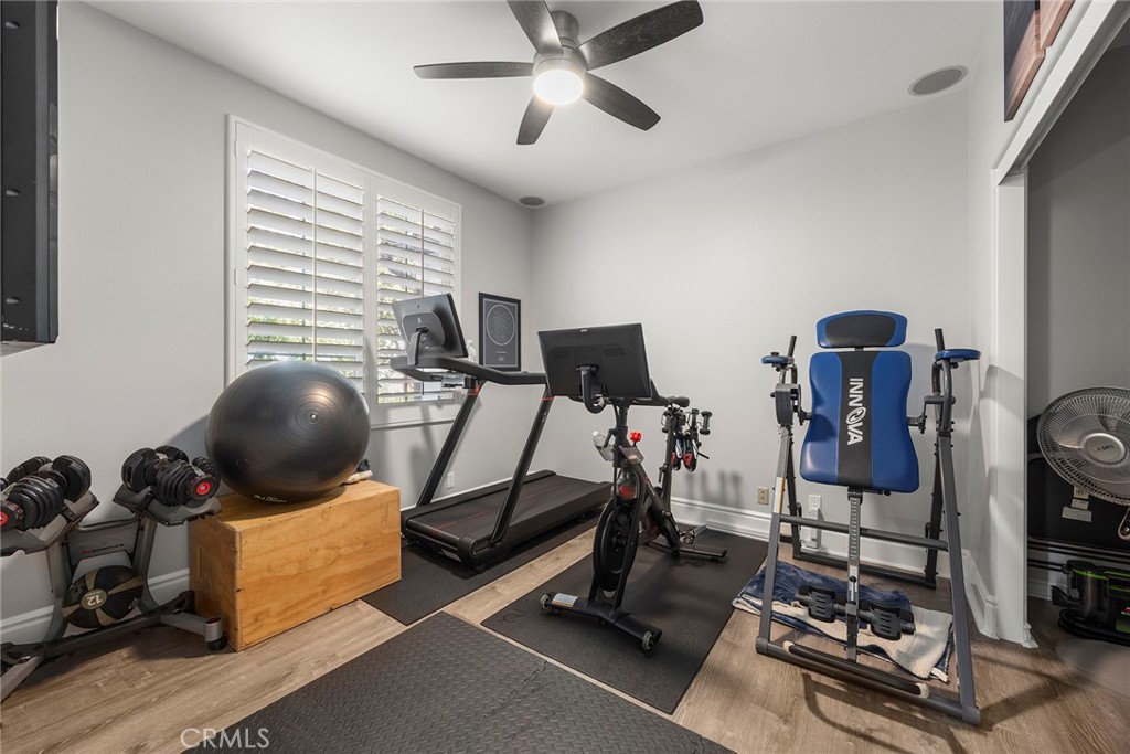 Bedroom #4, downstairs, currently used as workout room. - 16 Kempton Lane, Ladera Ranch CA 92694 - photo 30
