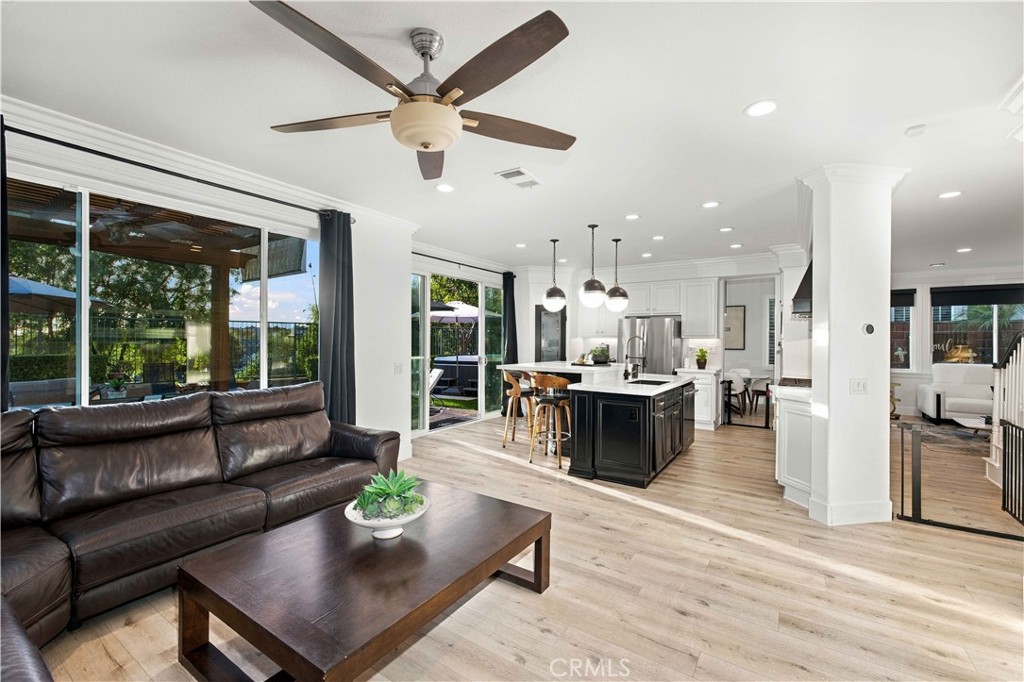 Kitchen and Family room - 17 Sutherland Drive, Ladera Ranch CA 92694 - photo 16
