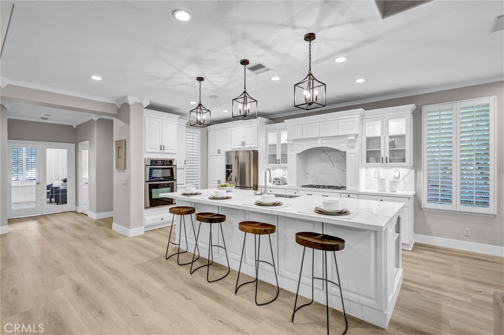 Chief's kitchen; NEW countertops & backsplash. - 2 St. Giles, Ladera Ranch CA 92694 - photo 6