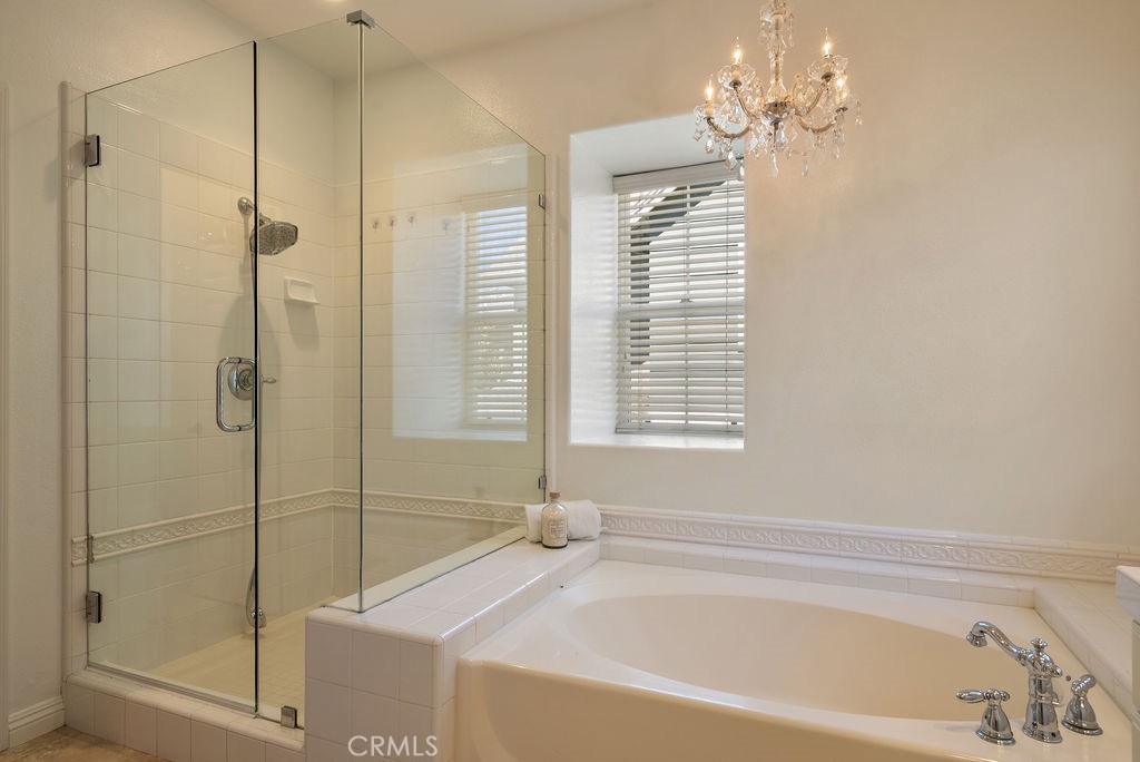 Primary Bath - 20 Orange Blossom Circle, Ladera Ranch CA 92694 - photo 22