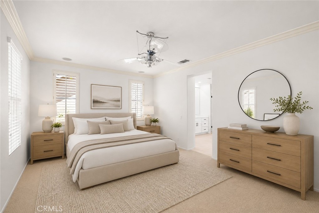 Primary Bed Virtual stage - 32 Baudin, Ladera Ranch CA 92694 - photo 6