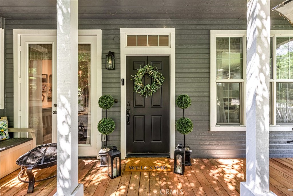 Newer wood pathway brings you to the covered entryway - 5 Surrey Farm, Ladera Ranch CA 92694 - photo 11