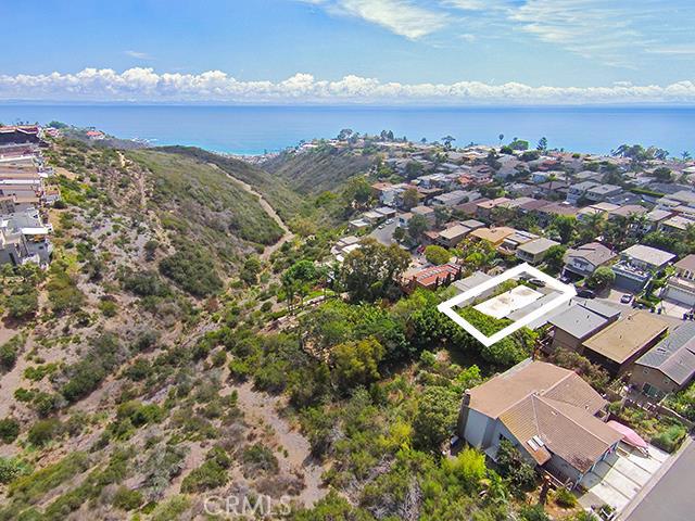 Aerial View of the property - 1064 Oro Street, Laguna Beach CA 92651 - photo 1