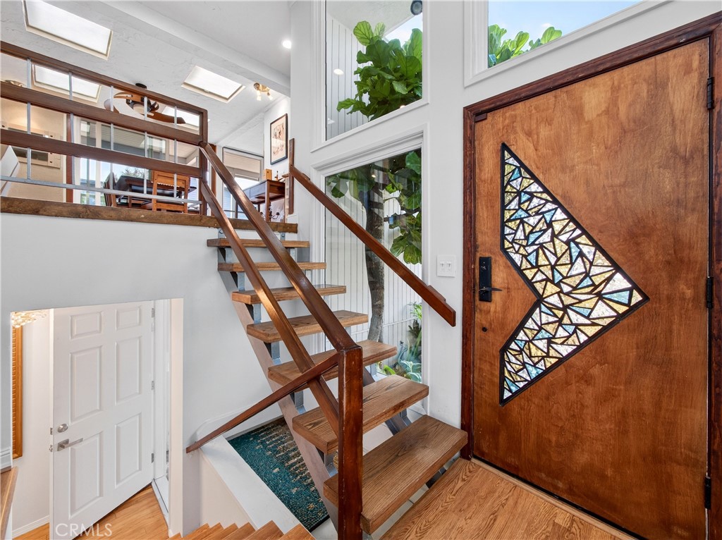 walking in to the Front Door, you'll see stairs leading up or down - 1080 Noria, Laguna Beach CA 92651 - photo 4