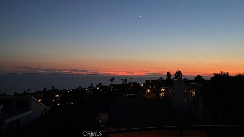 Sunset from upstairs balcony - 1083 Tia Juana Street, Laguna Beach CA 92651 - photo 11