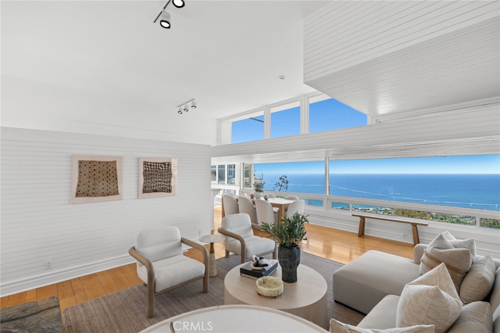 Truly panoramic ocean views capture whitewater, Catalina Island, vibrant sunsets, sparkling evening lights, and the dram - 1105 Summit Drive, Laguna Beach CA 92651 - photo 7