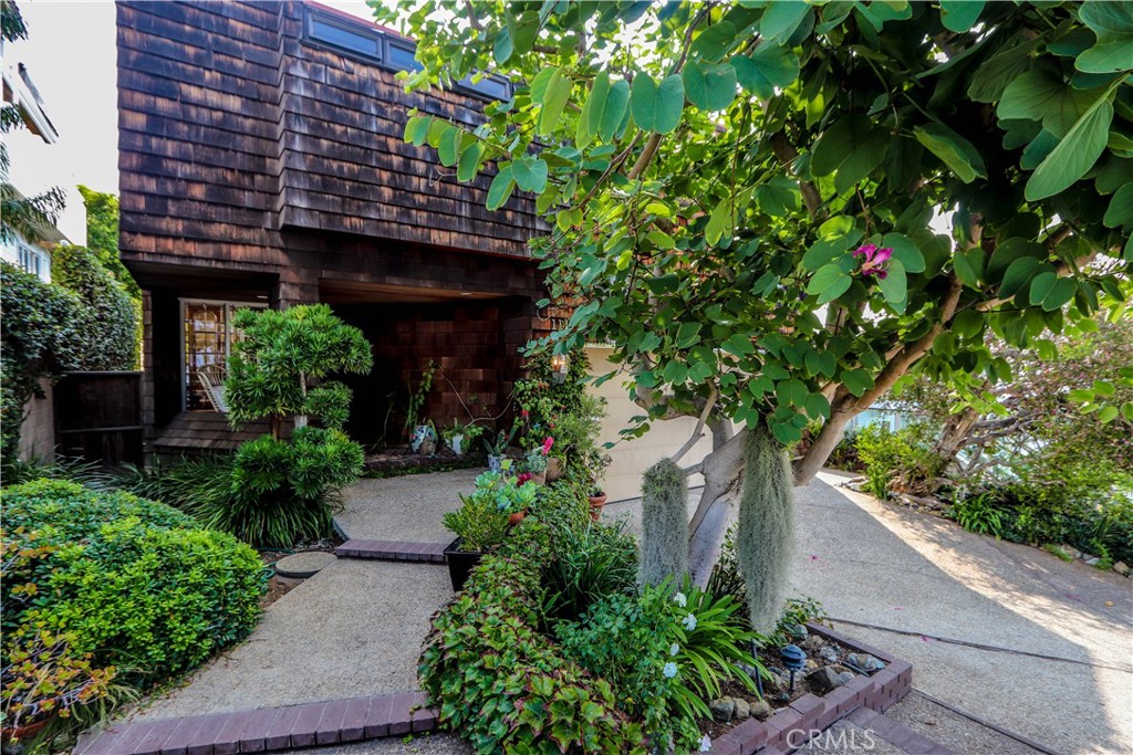 Lush Green Front Entrance - 111 Sunset Terrace, Laguna Beach CA 92651 - photo 1