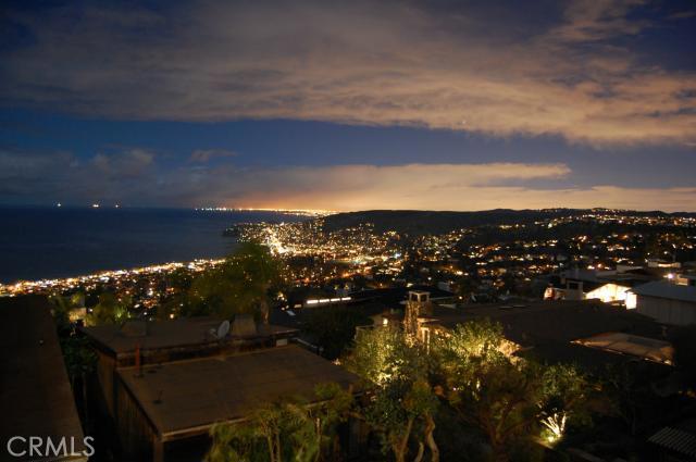 North Coast Evening View From Top Deck.....rivals South of France. - 1193 Miramar Street, Laguna Beach CA 92651 - photo 1
