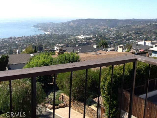 North ocean view from living room deck - 1225 Ensenada Avenue, Laguna Beach CA 92651 - photo 1