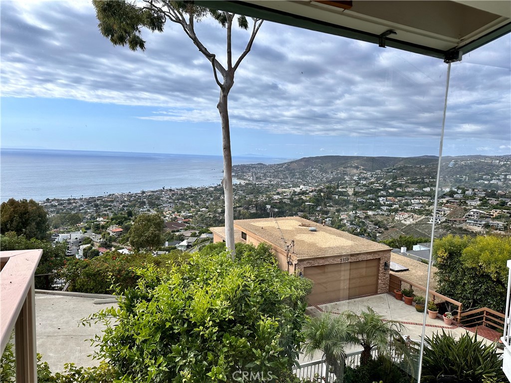 North coast & Village / hillside view from inside the living room - 1325 La Mirada Street, Laguna Beach CA 92651 - photo 5