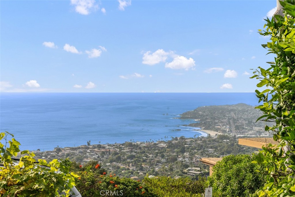 View from lower level bedroom brick patio - 1325 La Mirada Street, Laguna Beach CA 92651 - photo 20