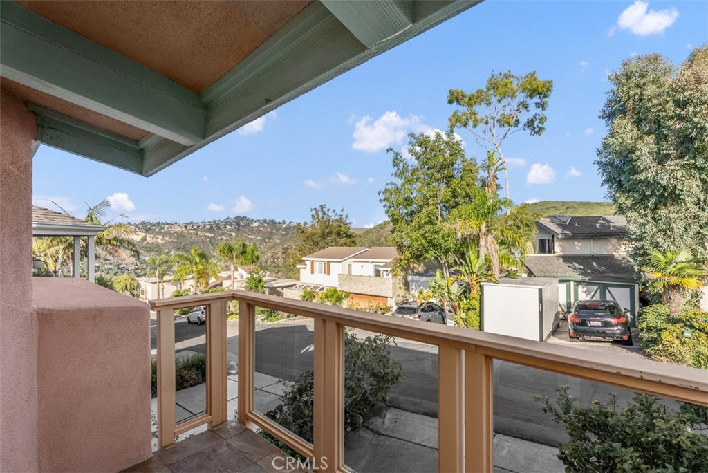Hillside and mountain views from main level bedroom - 1325 La Mirada Street, Laguna Beach CA 92651 - photo 35