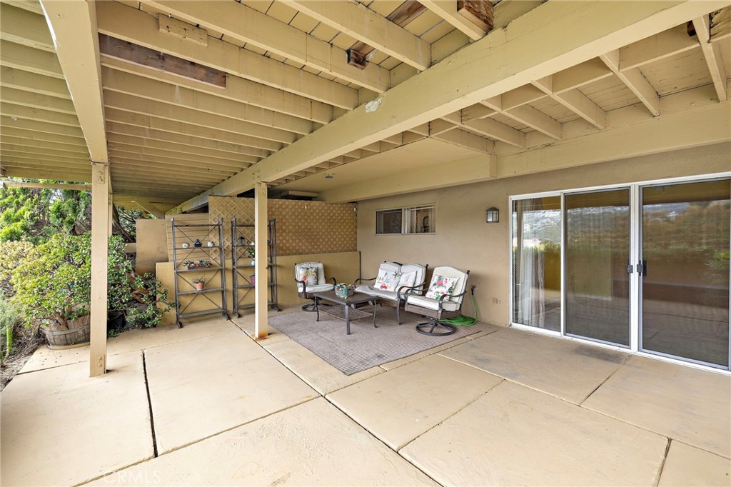 Balcony and private entrance located off the lower level. - 1337 Terrace Way, Laguna Beach CA 92651 - photo 24