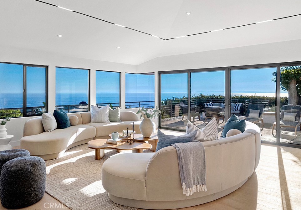 Panoramic Ocean & Catalina Island Views with sophisticated open concept main floor great room. - 1401 Bounty Way, Laguna Beach CA 92651 - photo 1