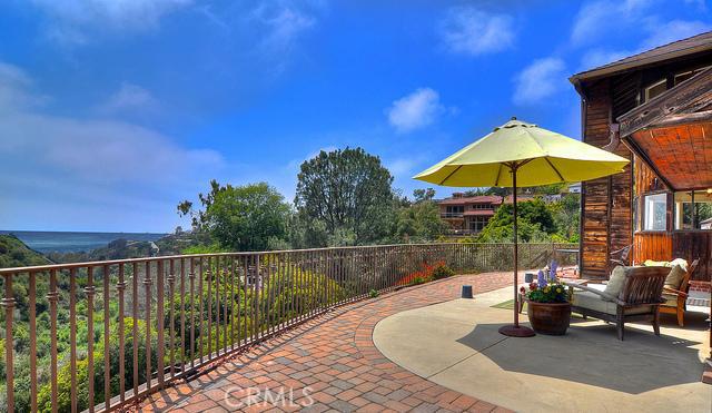 Wrap around deck view - 1415 Dunning Drive, Laguna Beach CA 92651 - photo 1