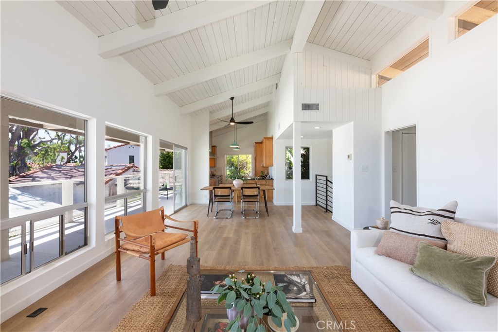 Light and bright great room with vaulted cathedral ceilings - 146 Crescent Bay Drive, Laguna Beach CA 92651 - photo 2
