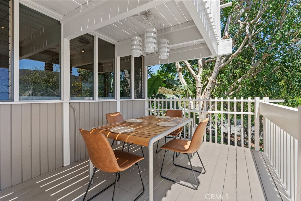 lower level deck - 1494 Bluebird Canyon Drive, Laguna Beach CA 92651 - photo 22