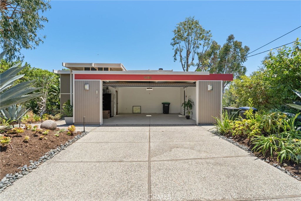 two car garage and two car driveway - 1494 Bluebird Canyon Drive, Laguna Beach CA 92651 - photo 40