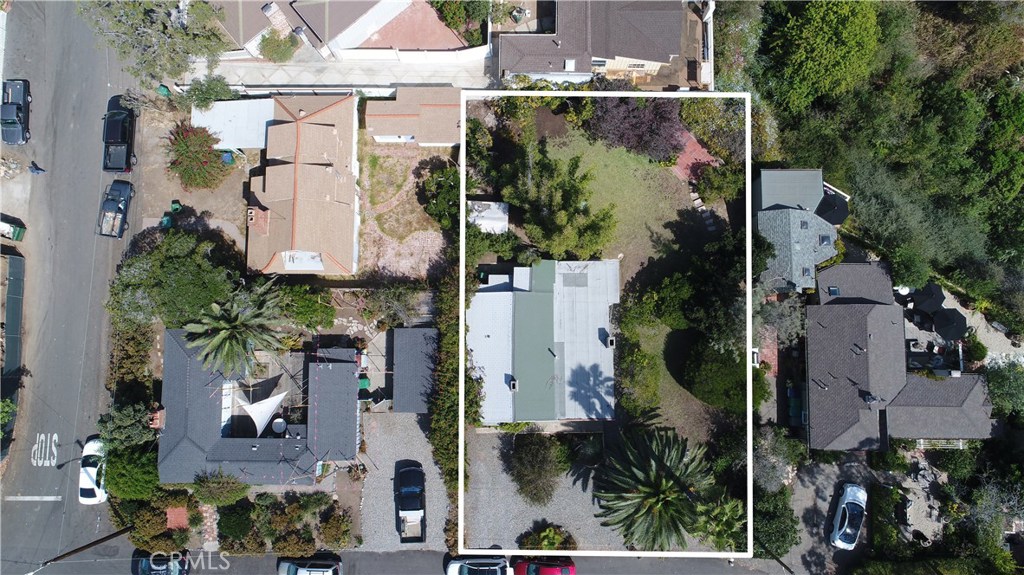 View of lot from above - 1494 Catalina, Laguna Beach CA 92651 - photo 1