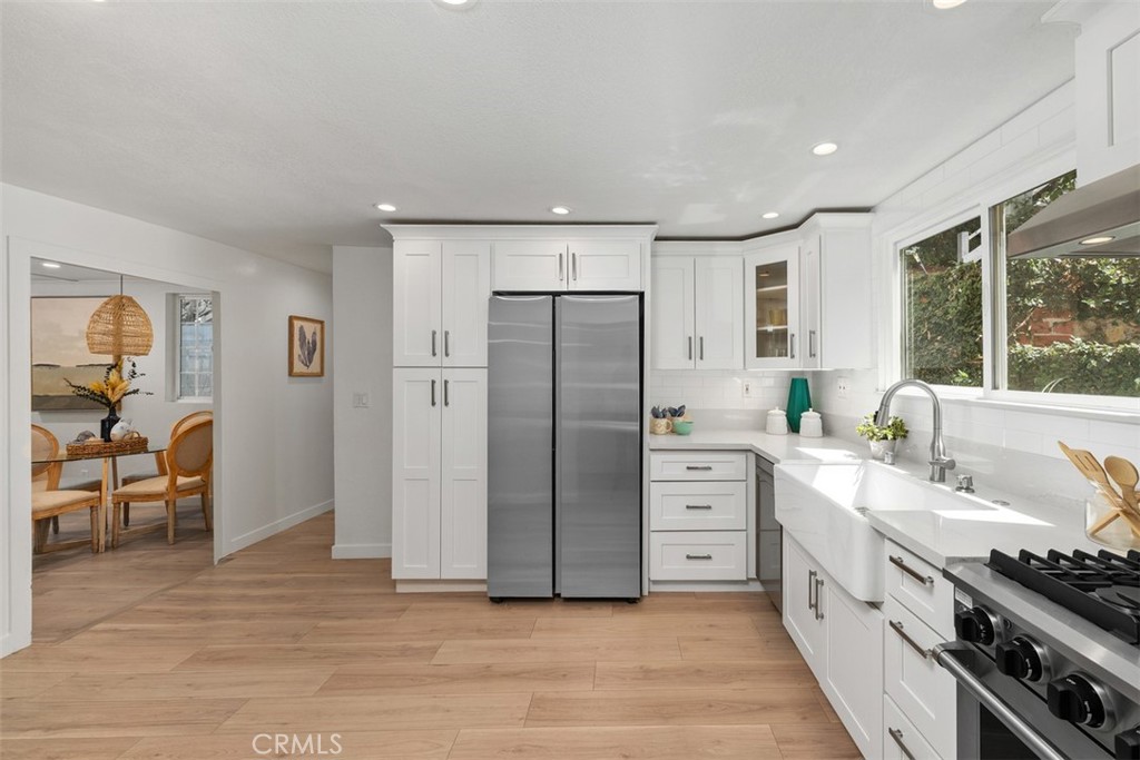 upgraded kitchen - 1535 Arroyo Dr, Laguna Beach CA 92651 - photo 7