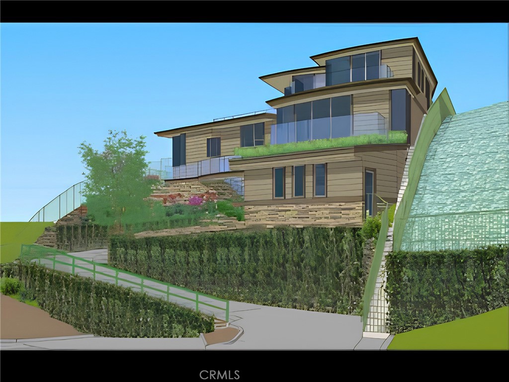 1560 BCD Rendering 2 - 1560 Bluebird Canyon Drive, Laguna Beach CA 92651 - photo 3