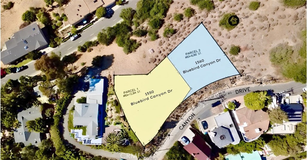 Overhead of both 1550/1560 - 1560 Bluebird Canyon Drive, Laguna Beach CA 92651 - photo 10