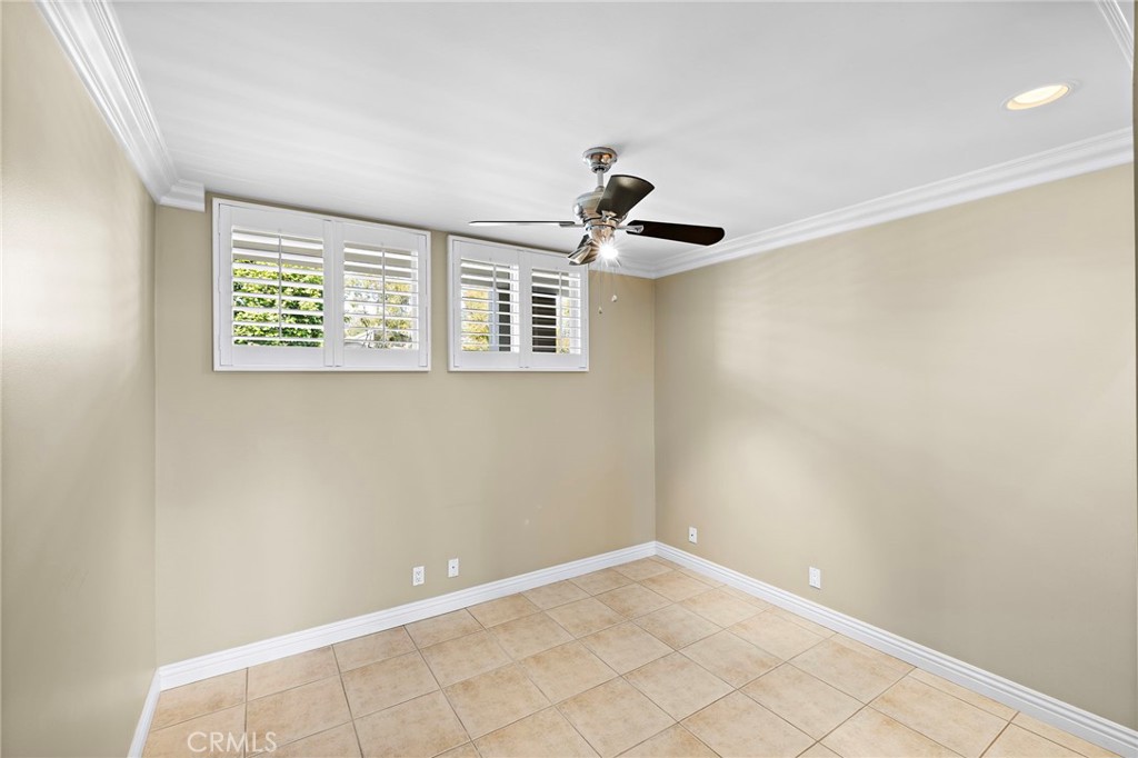 Third bedroom, currently open as office - 1585 S Coast 65, Laguna Beach CA 92651 - photo 17