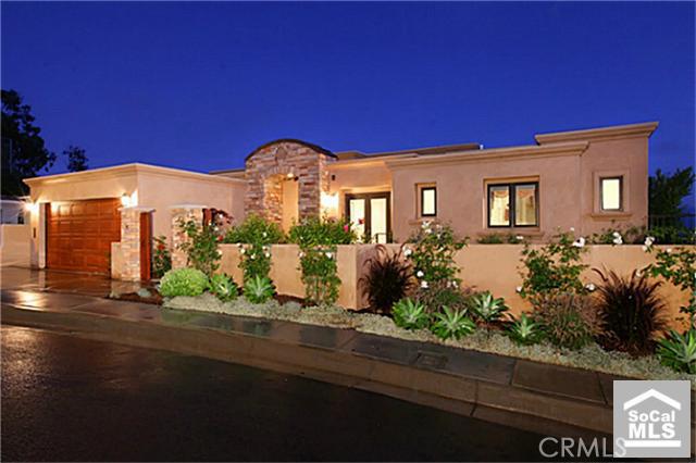 New ocean view home with entry level master & laundry on cul-de-sac and street to street lot. - 1594 SKYLINE Drive, Laguna Beach CA 92651 - photo 1