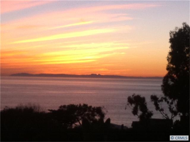 View of Catalina and Sunset from house - 16 N STONINGTON Road, Laguna Beach CA 92651 - photo 1