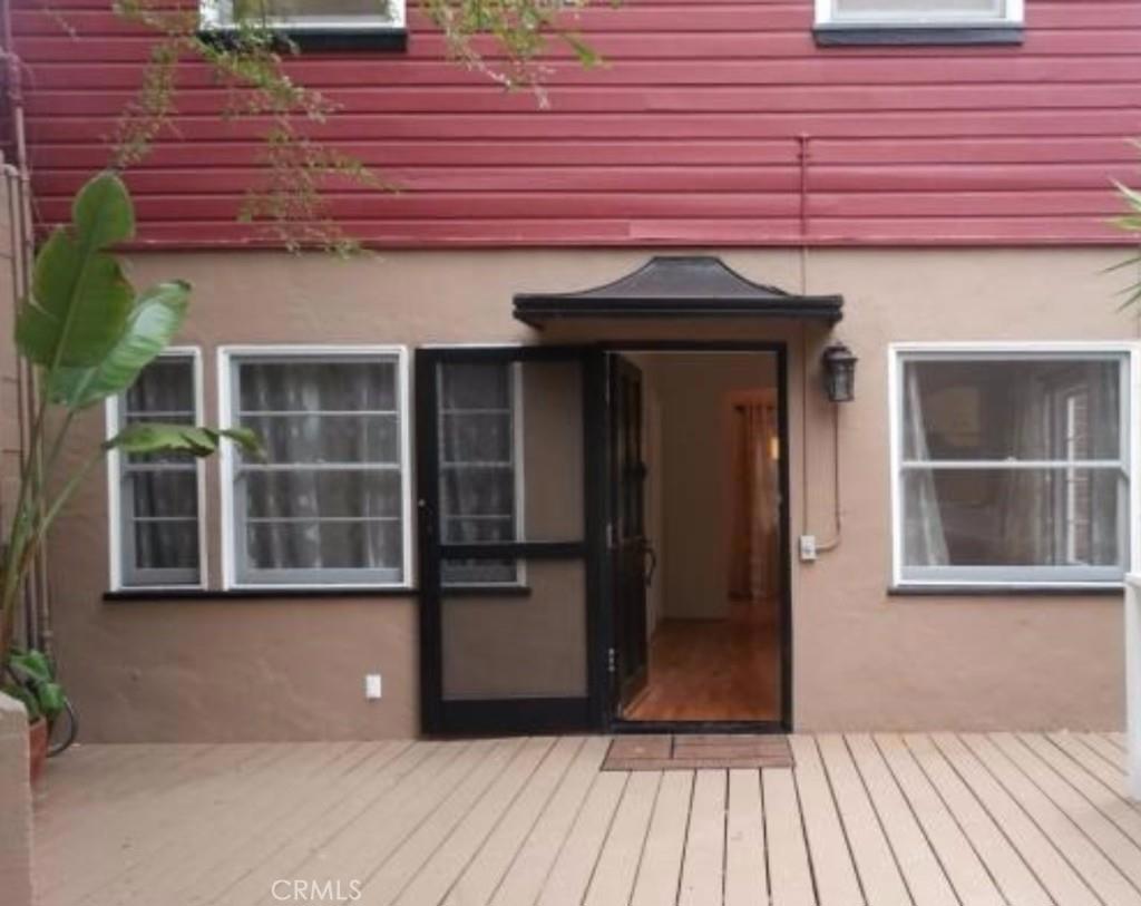 Welcome home! Entrance to the cottage - 160 High Drive C, Laguna Beach CA 92651 - photo 1